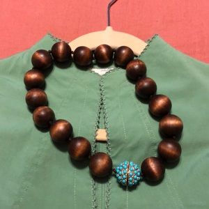 Wooden necklace